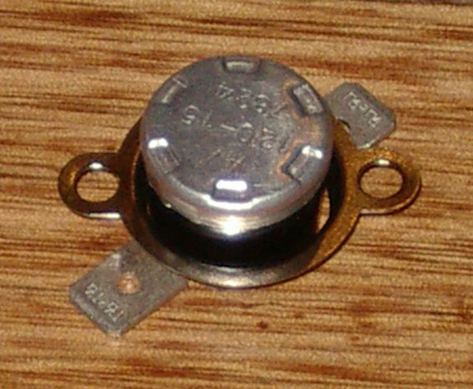 10A Normally Closed Klixon Thermal Cutout (You choose temperature required) - Part # MWTxxx