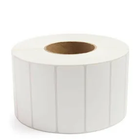 3” X 1.5” WHITE THERMAL LABEL - 6 ROLLS PER CARTON
