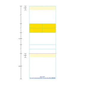 3" x 8.5" Direct Thermal Pharmacy Labels for Bravo Pharmacy (Preprinted) | 1" Core | 250 Labels/Roll | 4 Rolls | 1,000 Labels