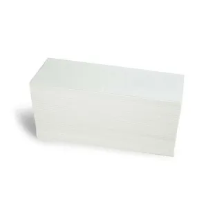 4" x 4" Direct Thermal Labels | Fanfold | 3,000 Stack | 2 Pack