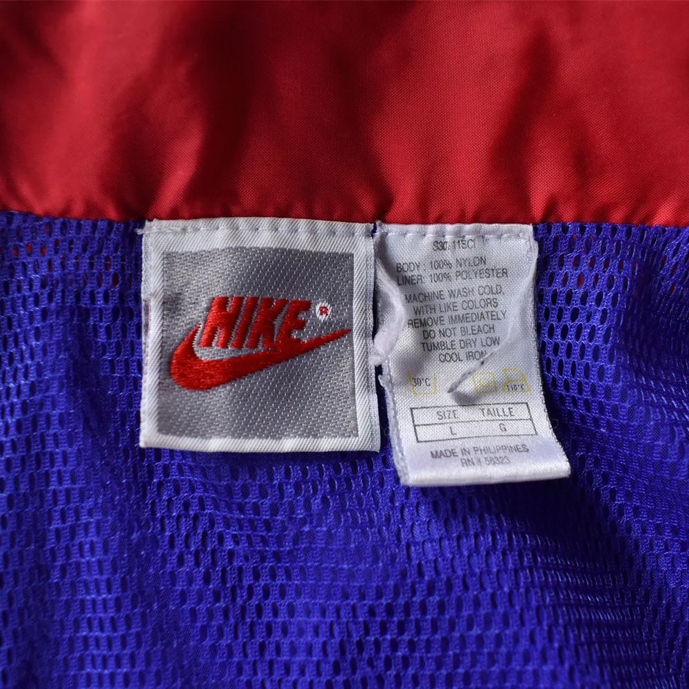 80’s NIKE シルバータグ！刺繍ロゴ ナイロンジャケット 231108