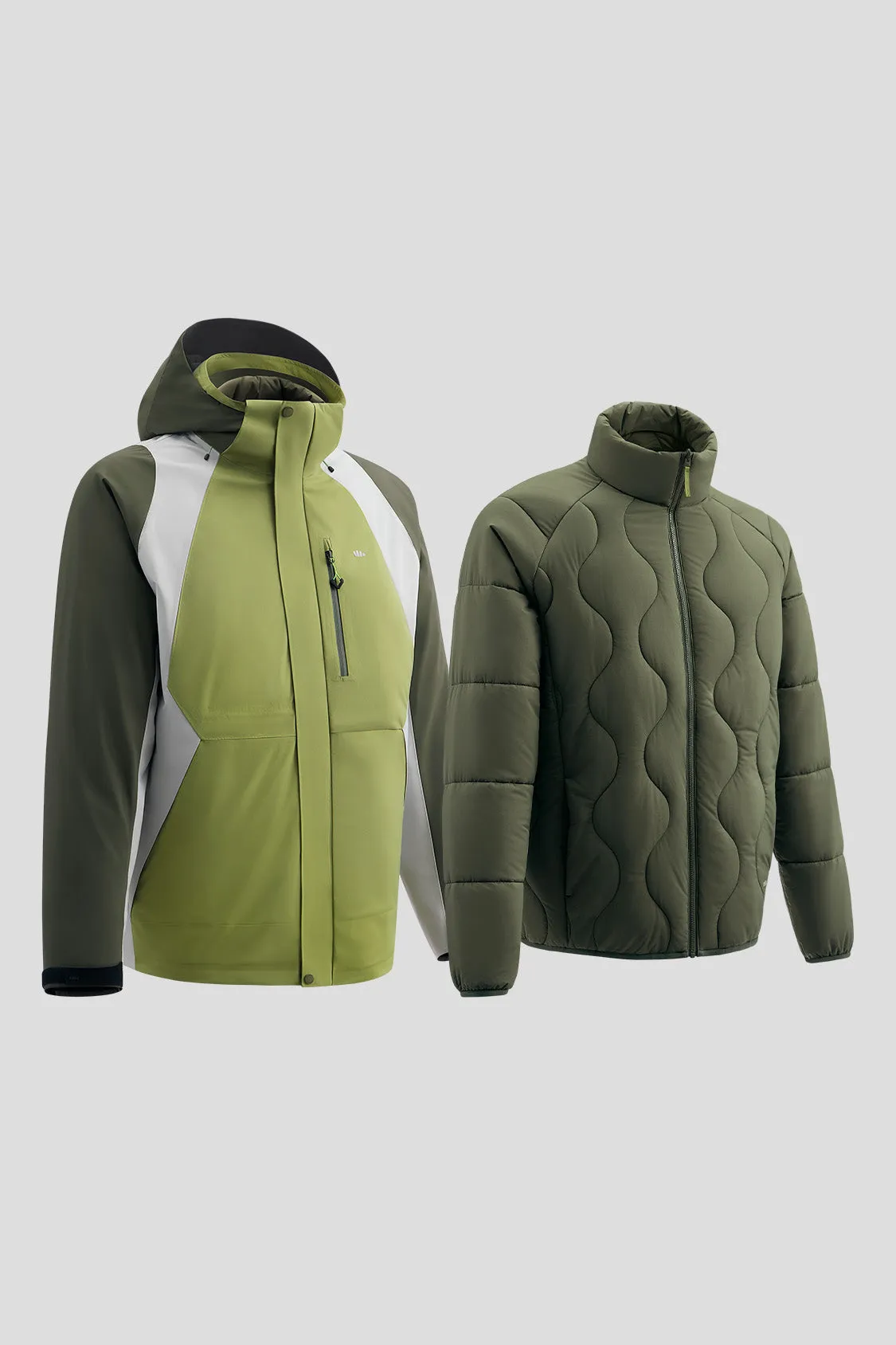 ArcticFlex - Men's 3-in-1 Detachable Hood Jacket