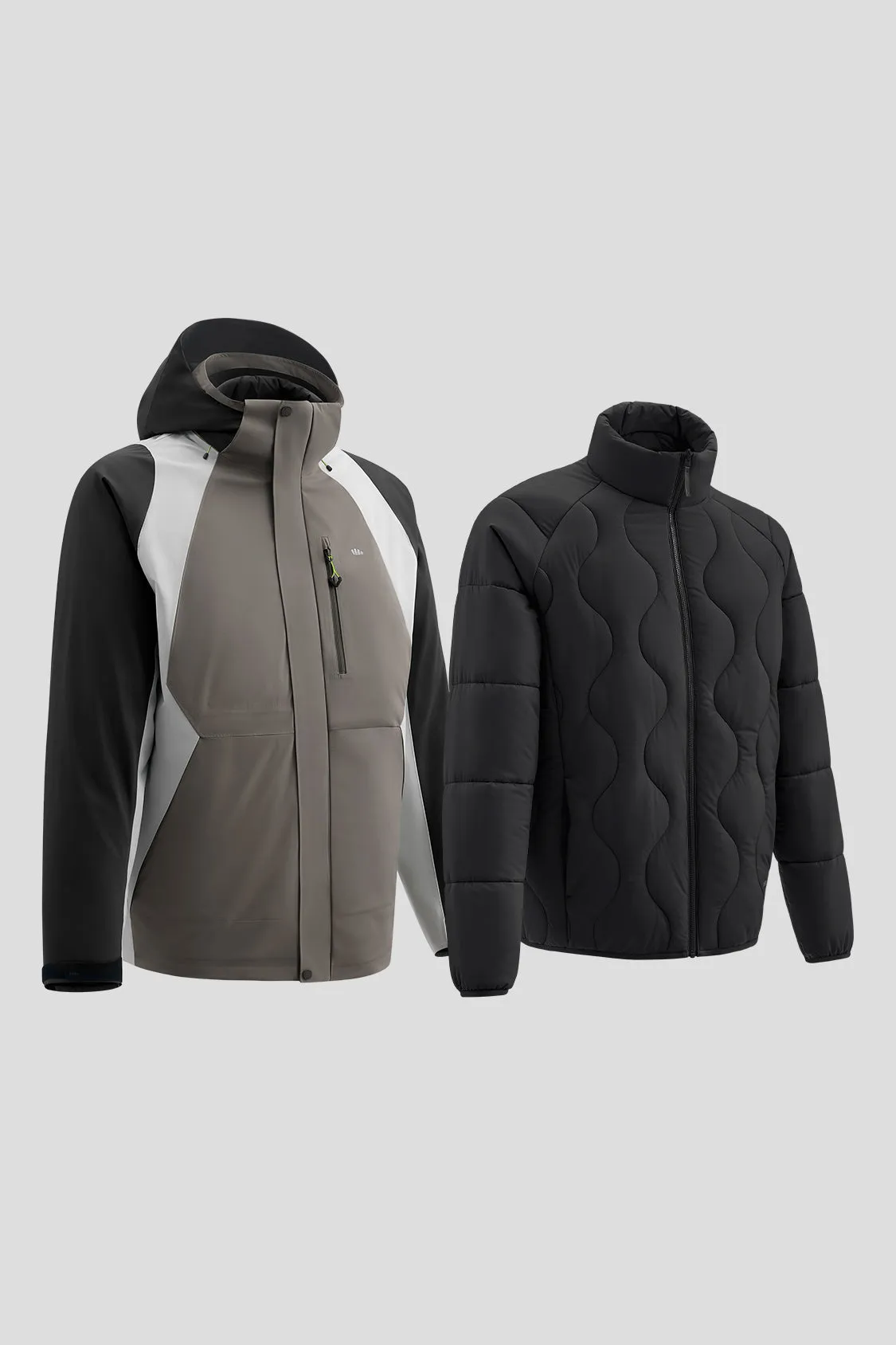 ArcticFlex - Men's 3-in-1 Detachable Hood Jacket