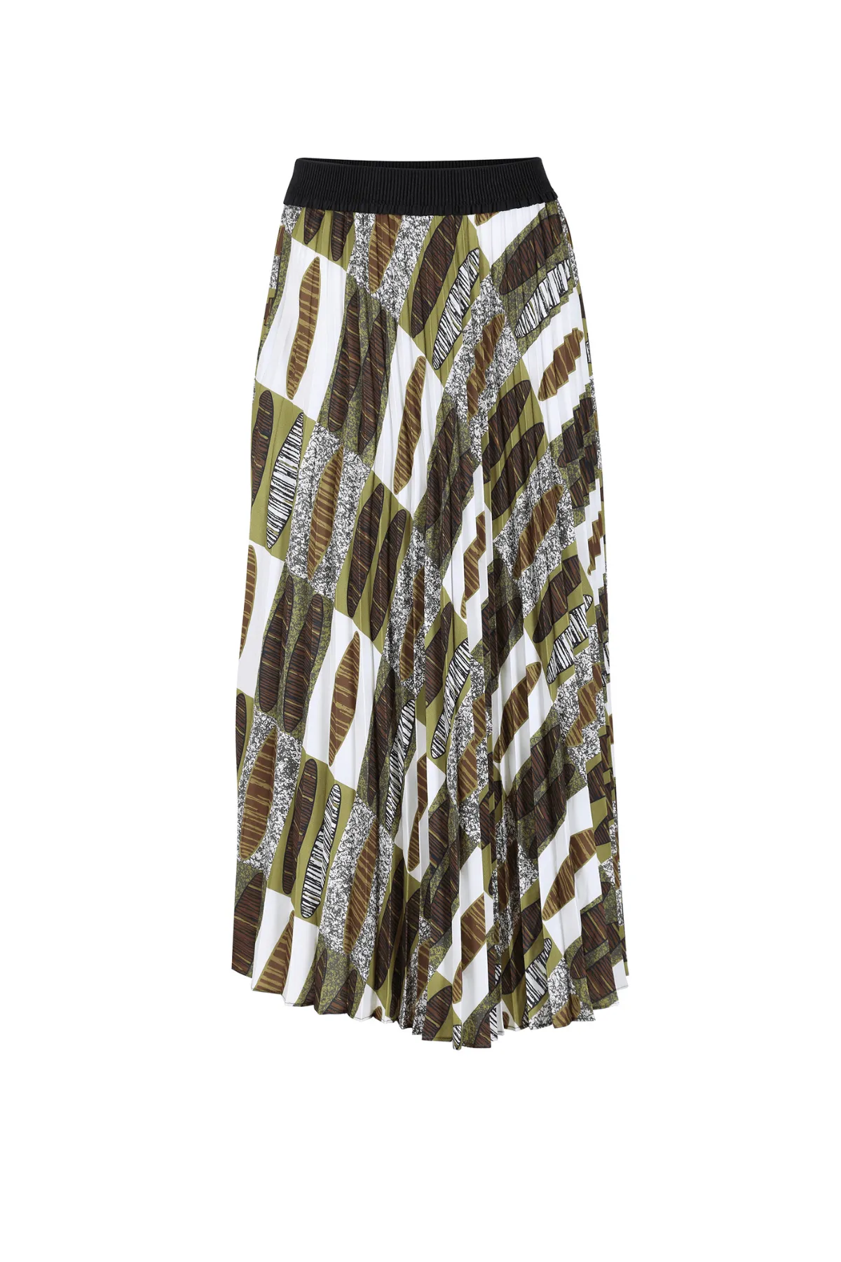 Barque Pleated Skirt