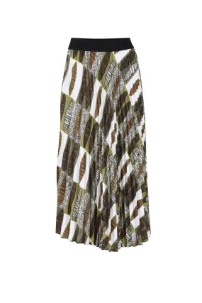 Barque Pleated Skirt