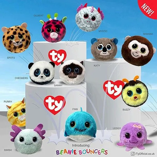 Beanie Bouncers - Checkers the Panda