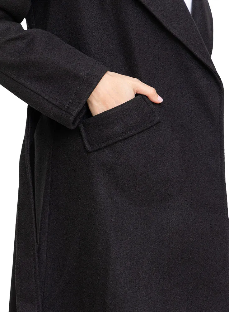 Black Long Feather Jacket