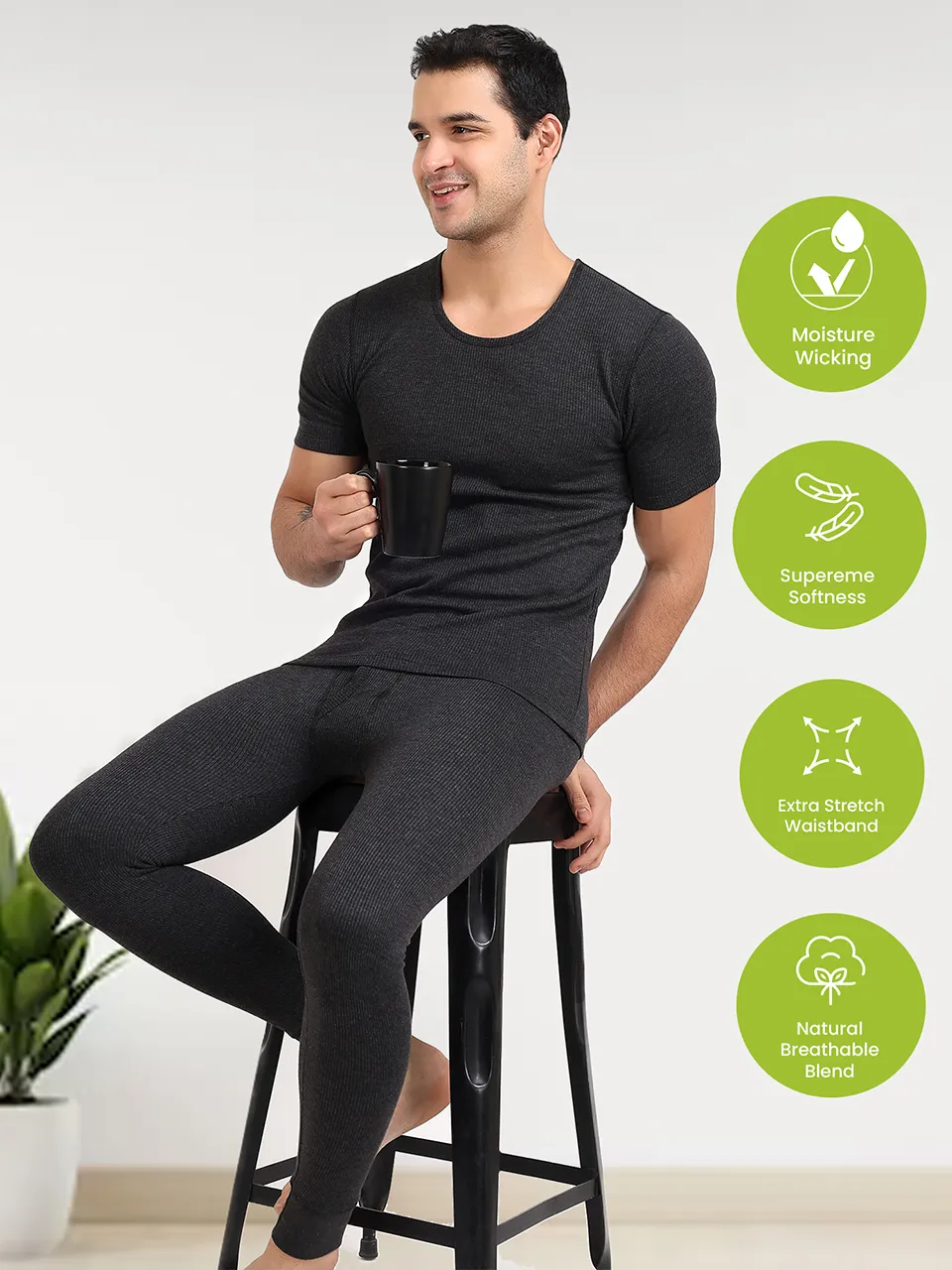 BlazeTech Thermal Bottom | Dark Grey