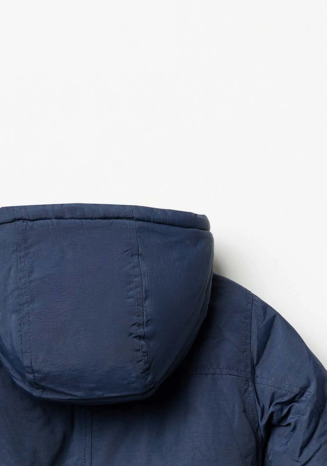 Boy Parkar Jacket Navy - Navy