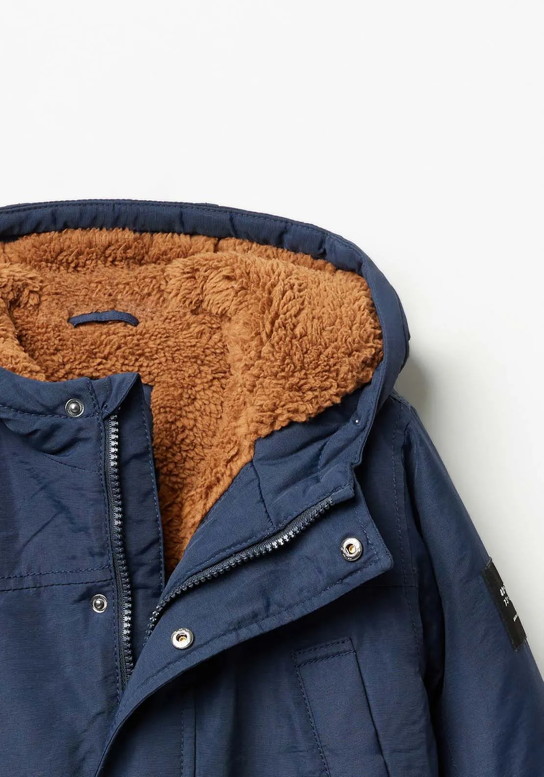 Boy Parkar Jacket Navy - Navy