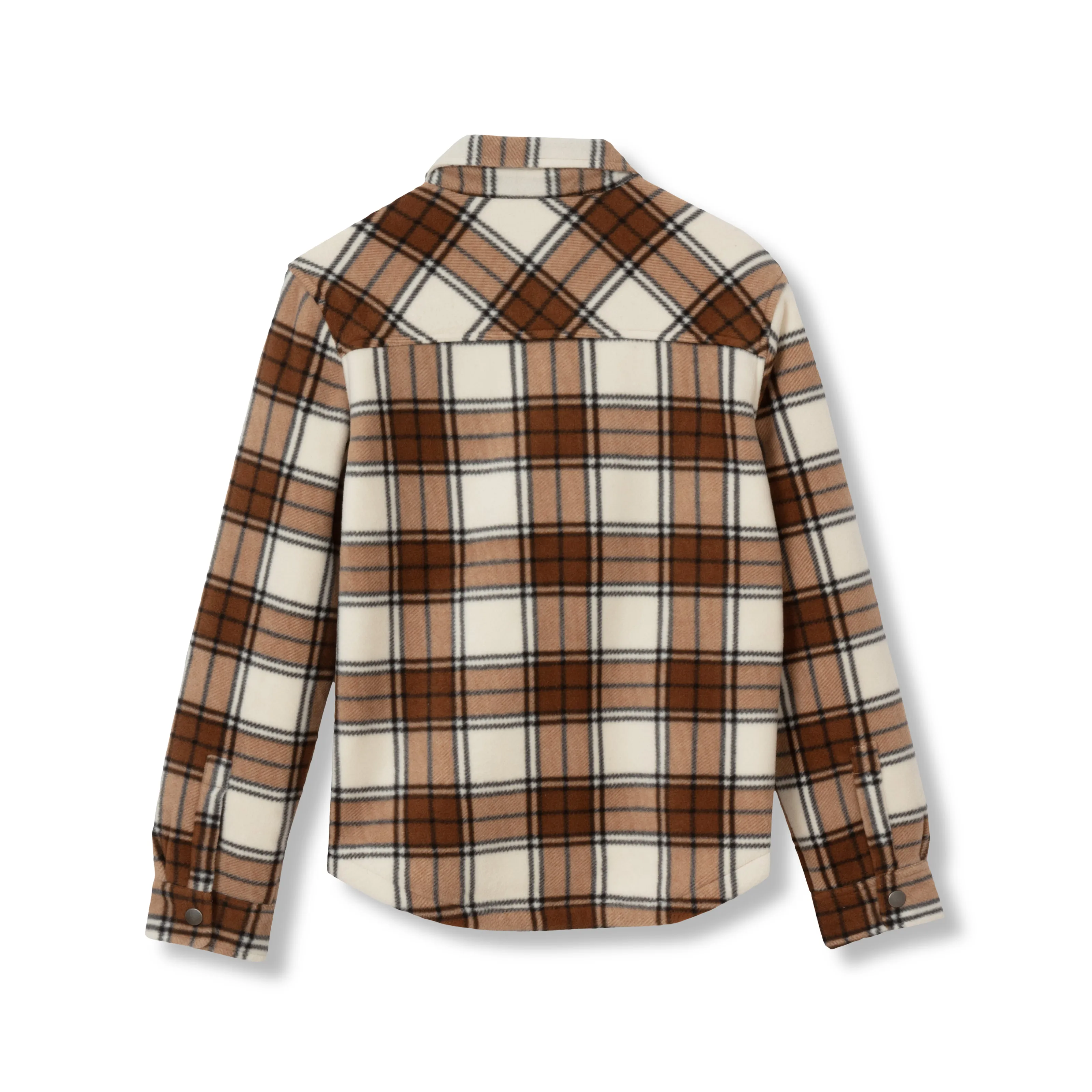 Boys Faux Shearling-Lined Shirt Jacket