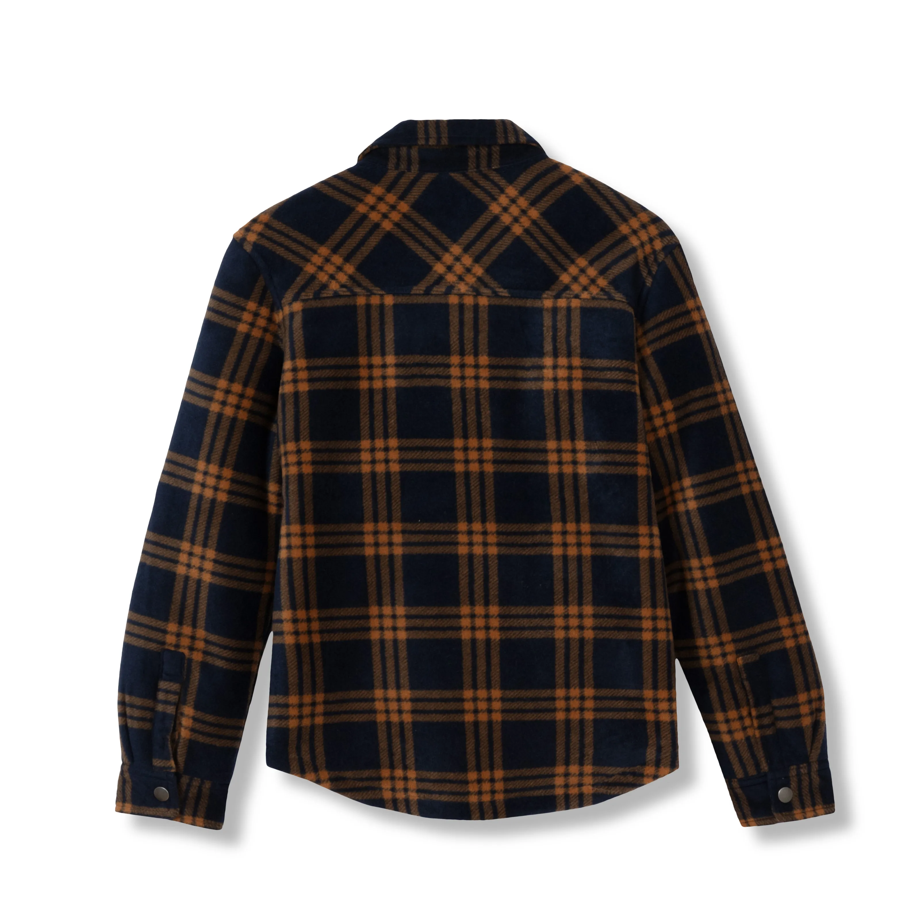 Boys Faux Shearling-Lined Shirt Jacket