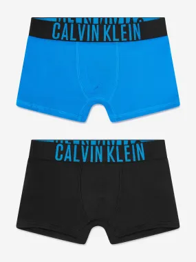 Calvin Klein Boys 2 Pack Boxer Shorts Set in Multicolour