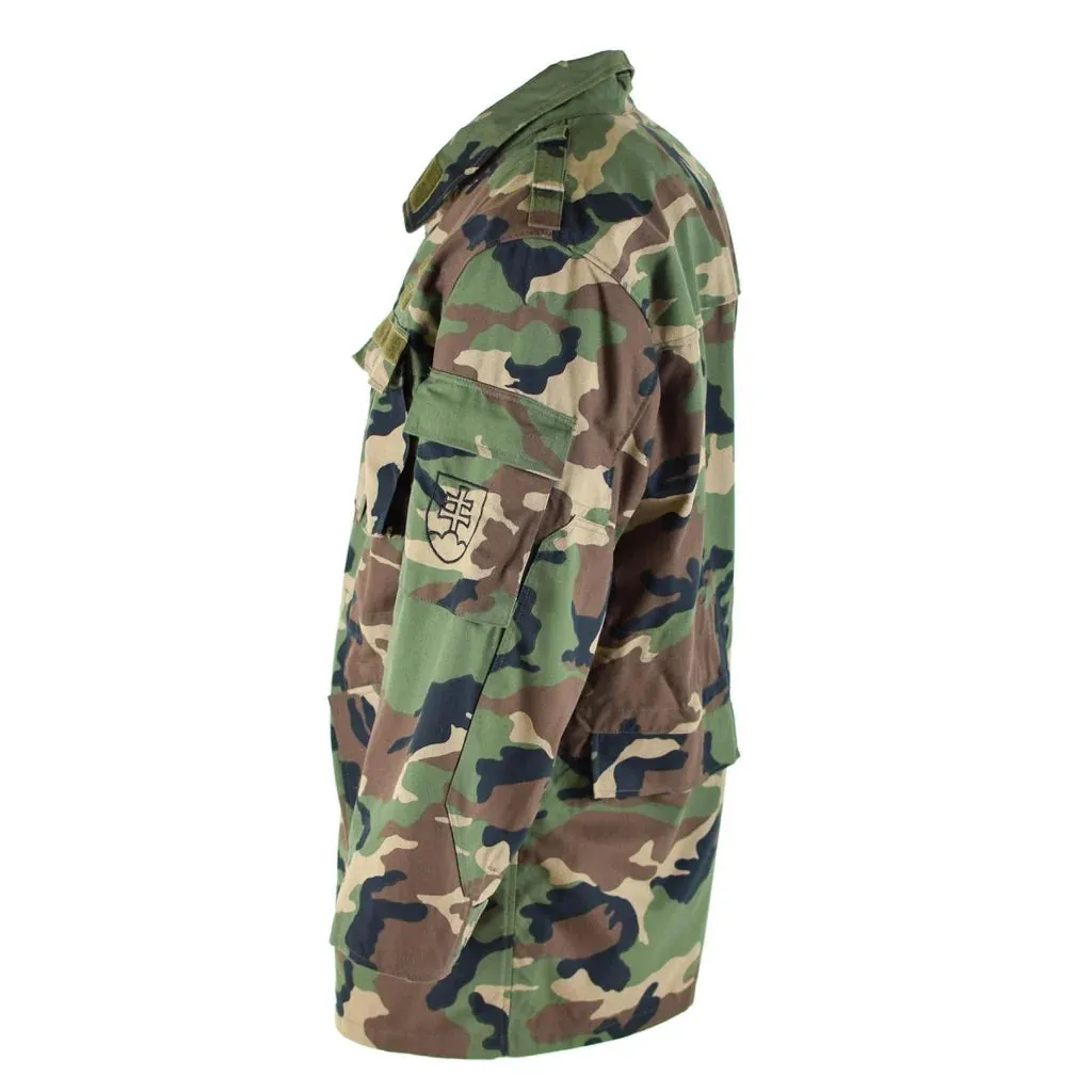 Classic Woodland Camo Central European Parka