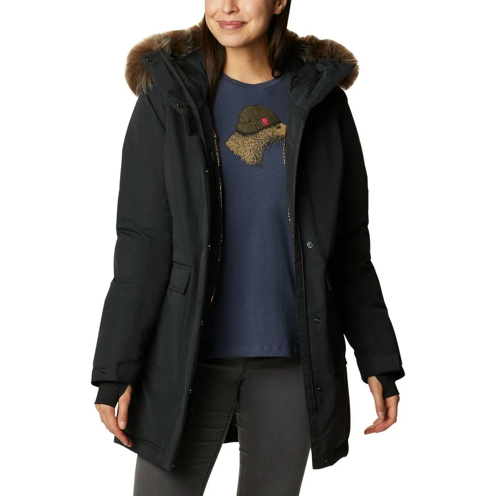 Columbia 1957691 Women's Little Si Insulated Parka - Black - S
