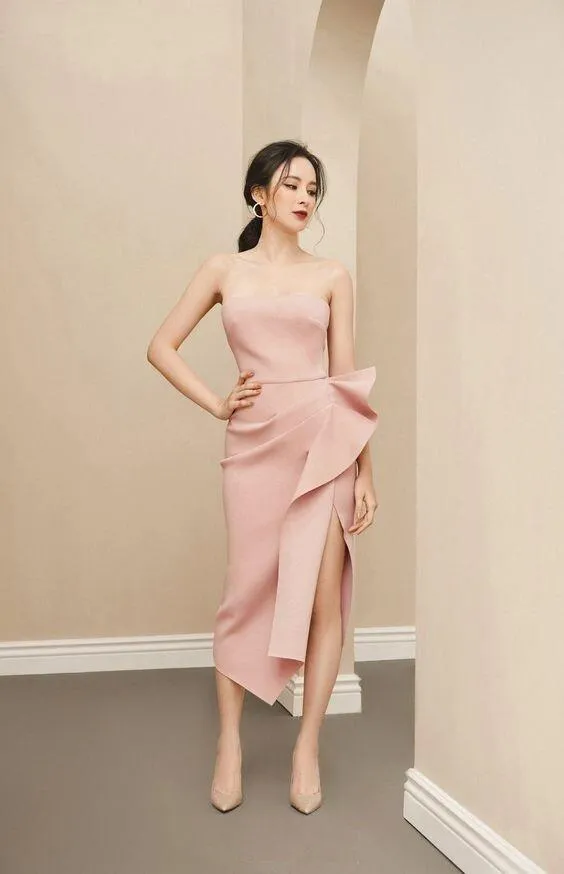 COURTNEY BODY CON MIDI DRESS- Elena