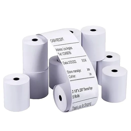 Credit Card Thermal Paper 2 1/4 x 80