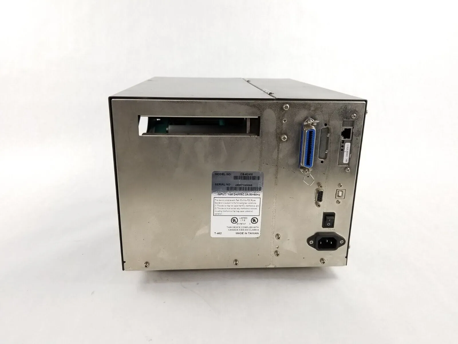 Cub CB-624M Thermal Transfer Printer Parts or Repair Bad Printhead