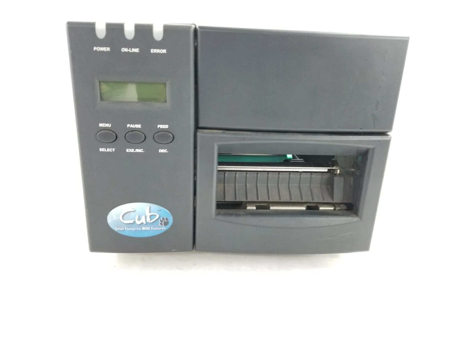 Cub CB-624M Thermal Transfer Printer Parts or Repair Bad Printhead