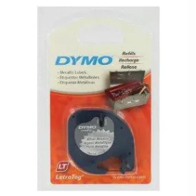 Dymo 1-2inch (12 Mm) Metallic Letratag Tape