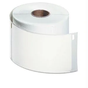 Dymo Poly, White Label 2 5-16in X 4in, 250 Per Roll, 1 Roll Per Box