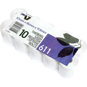 Eftpos Thermal Roll 57mm x 45mm ( 12ml Cone )