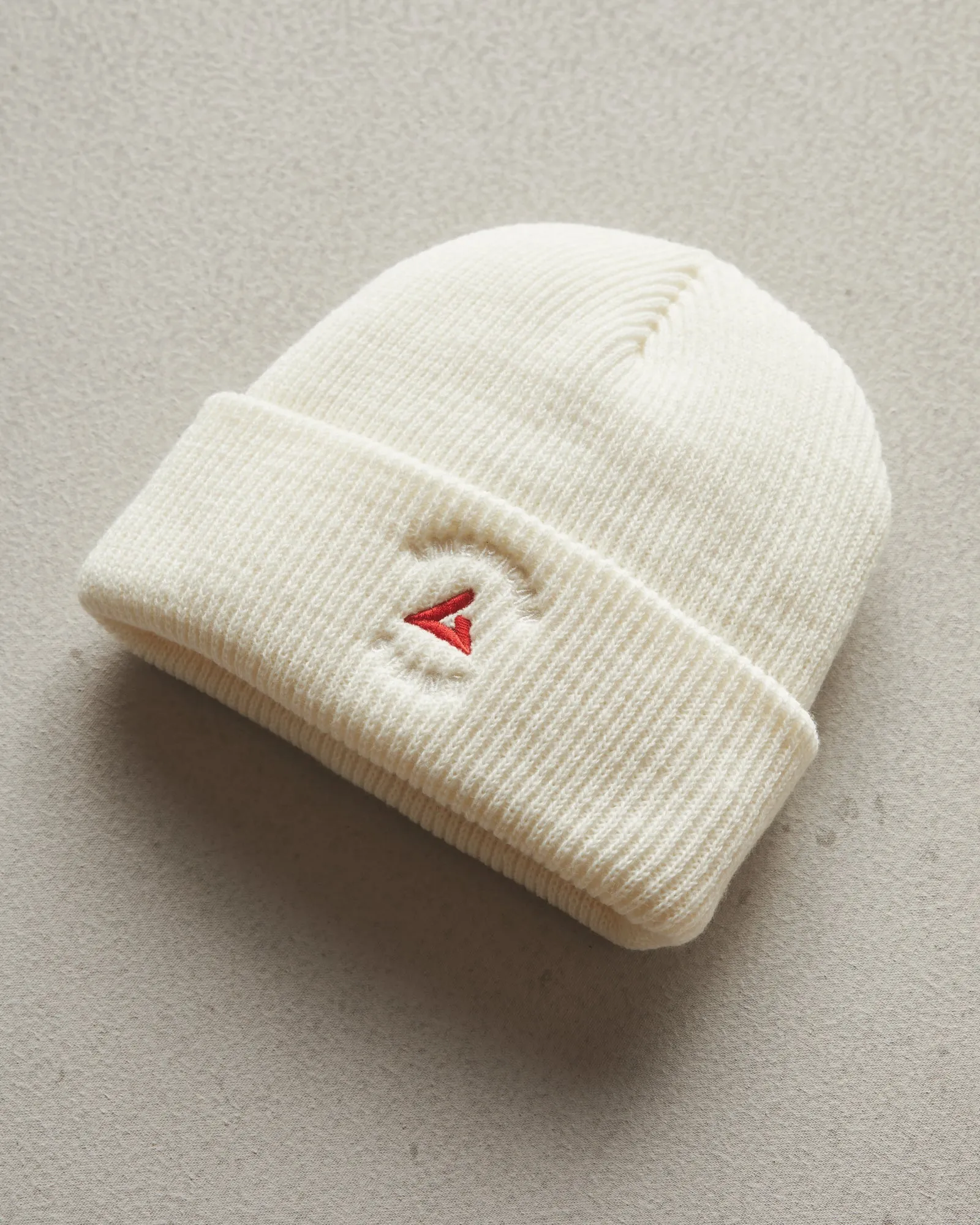 Embroidered Beanie - Innovation - Natural