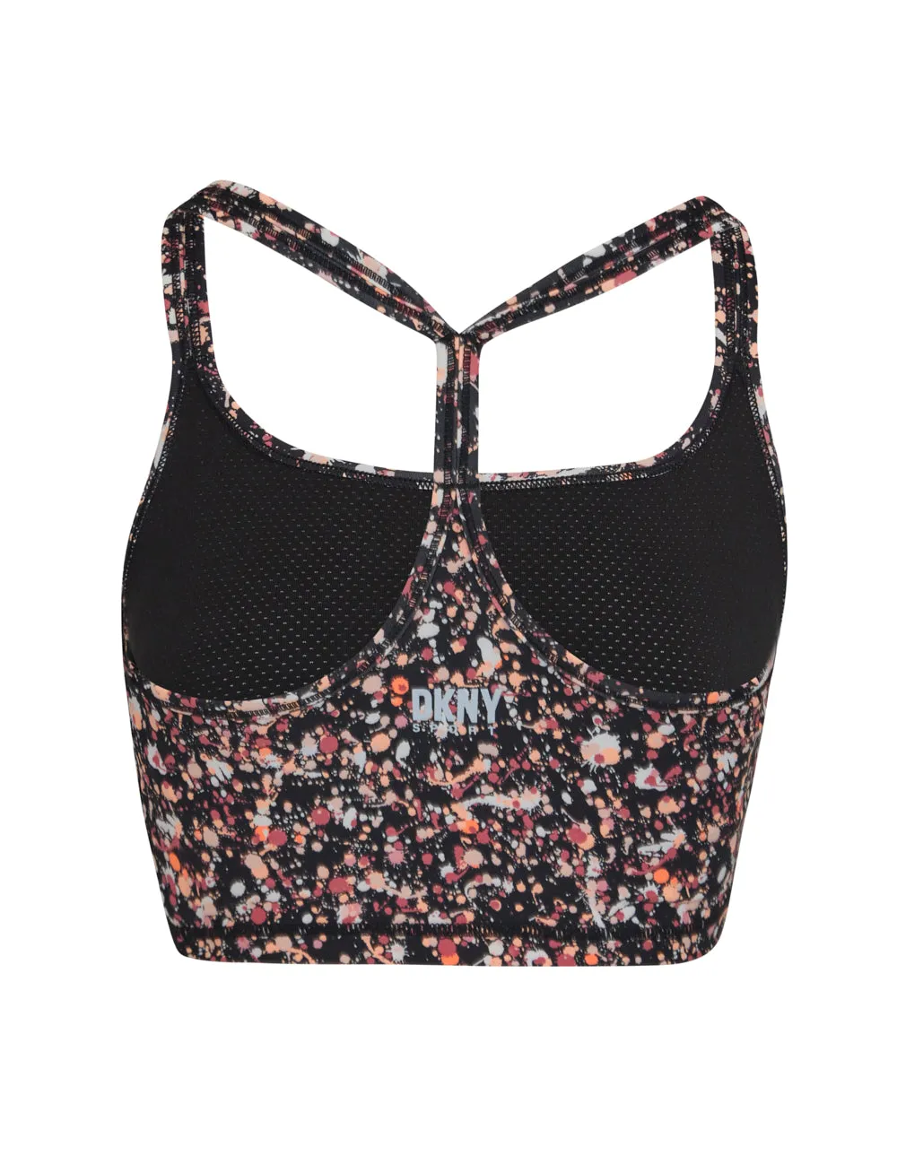 Fitness Printed Blurred Lights Bra