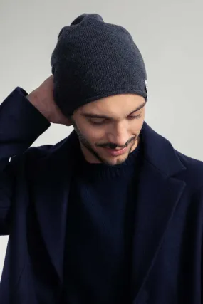 Frank Unisex Wool Beanie Grey