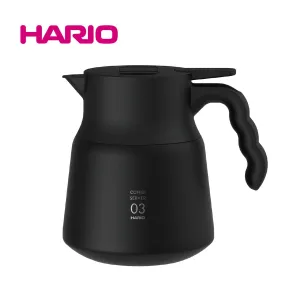 Hario - V60 Insulated Stainless Steel Thermal Server PLUS 800 (Black)