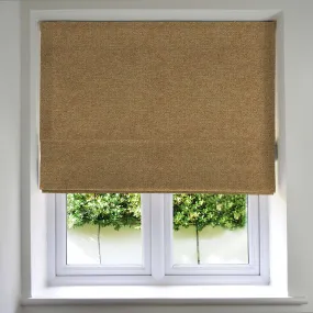 Highlands Ochre Roman Blinds