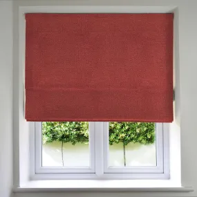 Highlands Red Roman Blinds