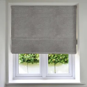 Highlands Soft Grey Roman Blinds