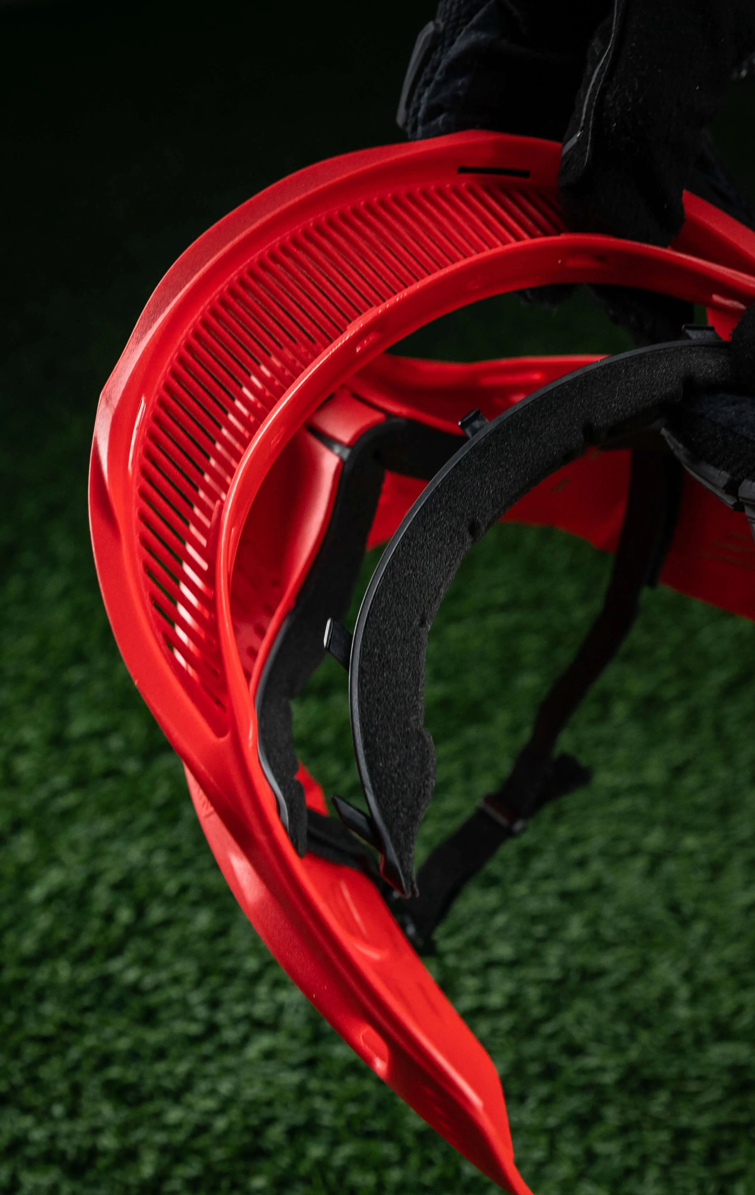 HSTL Skull Goggle "Sinner" - Red w/ Smoke Lens