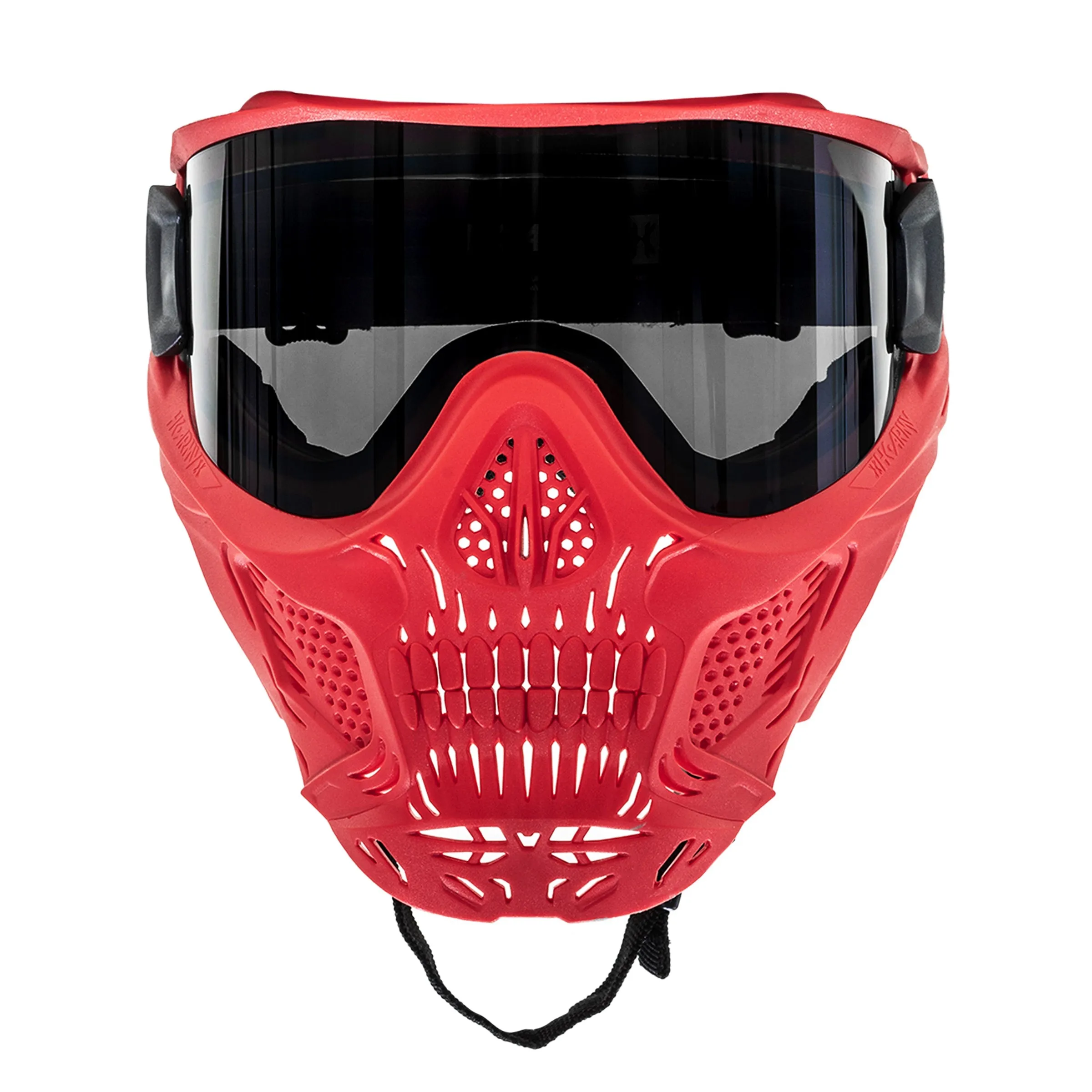 HSTL Skull Goggle "Sinner" - Red w/ Smoke Lens