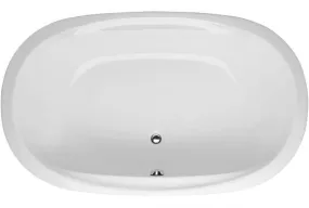 Hydro Systems Studio Collection SDO7444ATA Studio Dual Oval 74" x 44" Acrylic Tub w/Thermal Air System