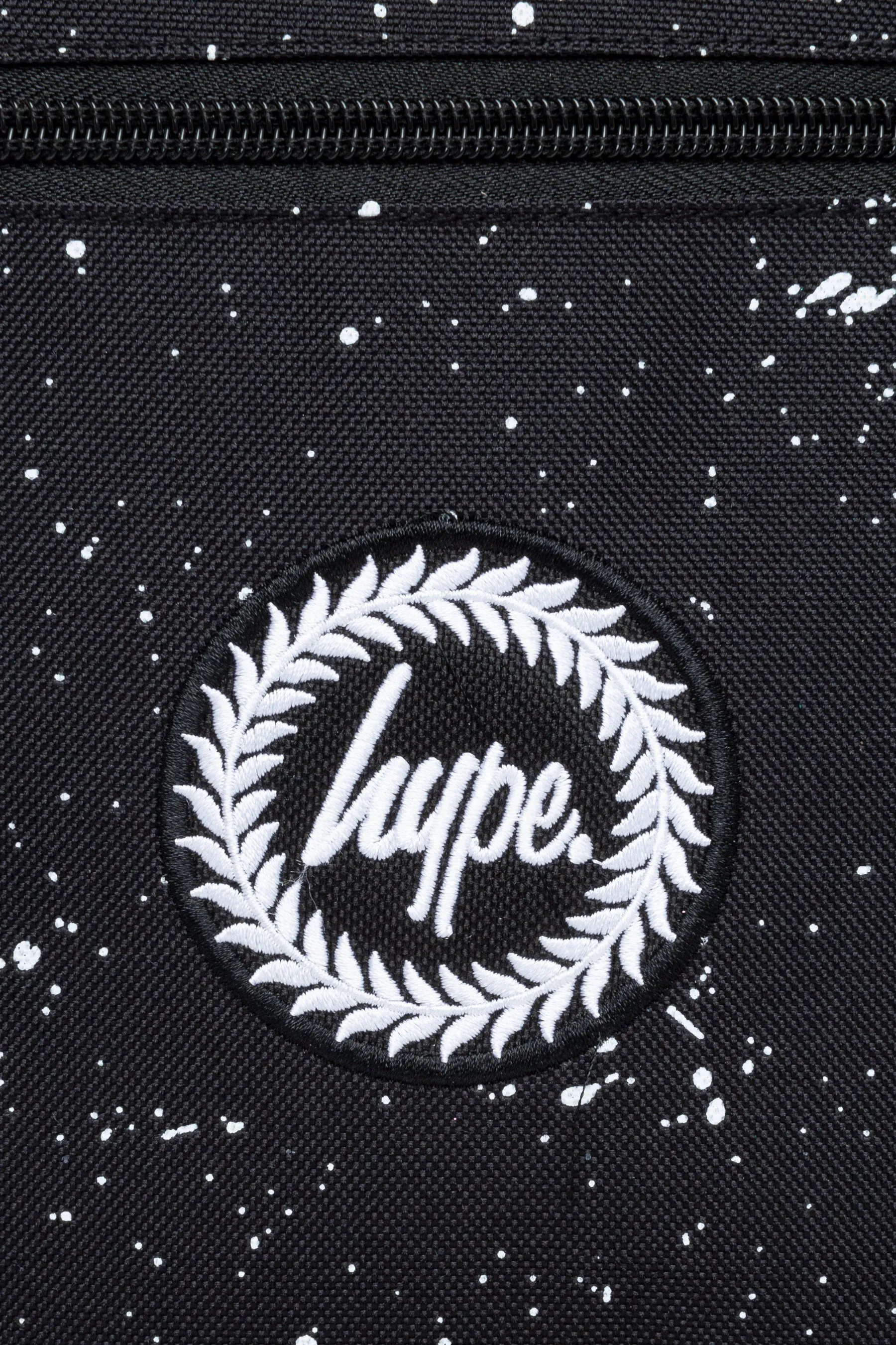 Hype Black Speckle Lunch Bag