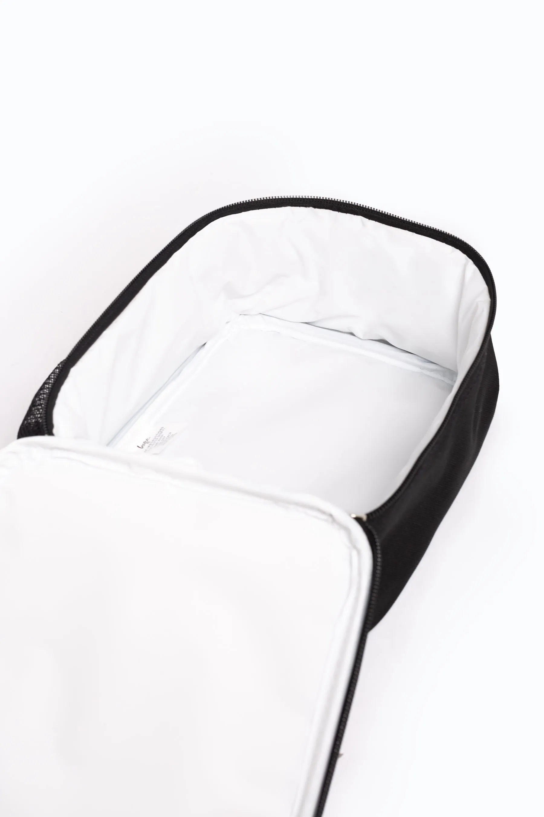 Hype Black Speckle Lunch Bag