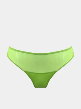 I.D. Line Fine Mesh Bikini Green