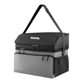 Insulated Thermal Bag 30 L Gray & Black