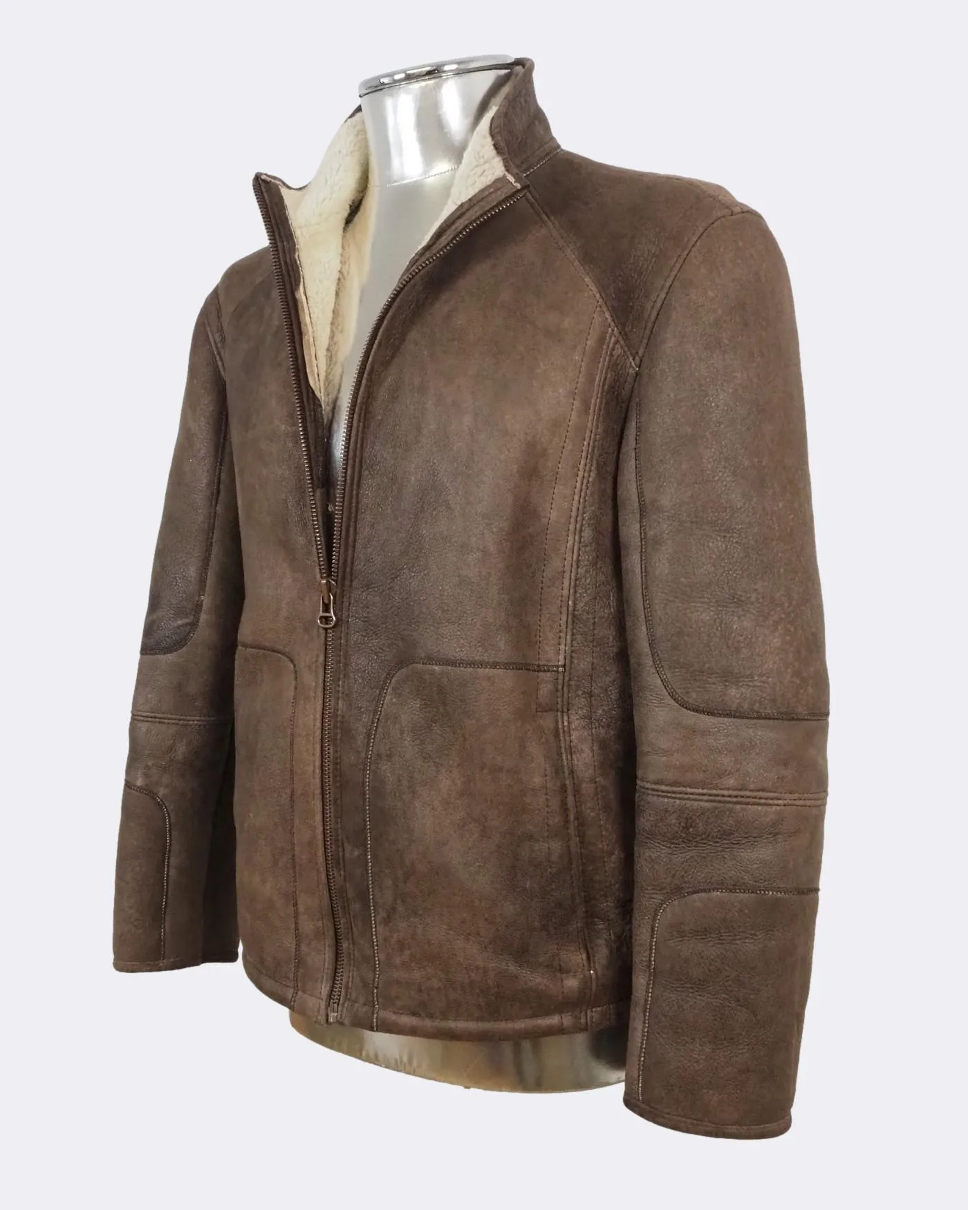 'Jambo-F' Shearling Leather Jacket