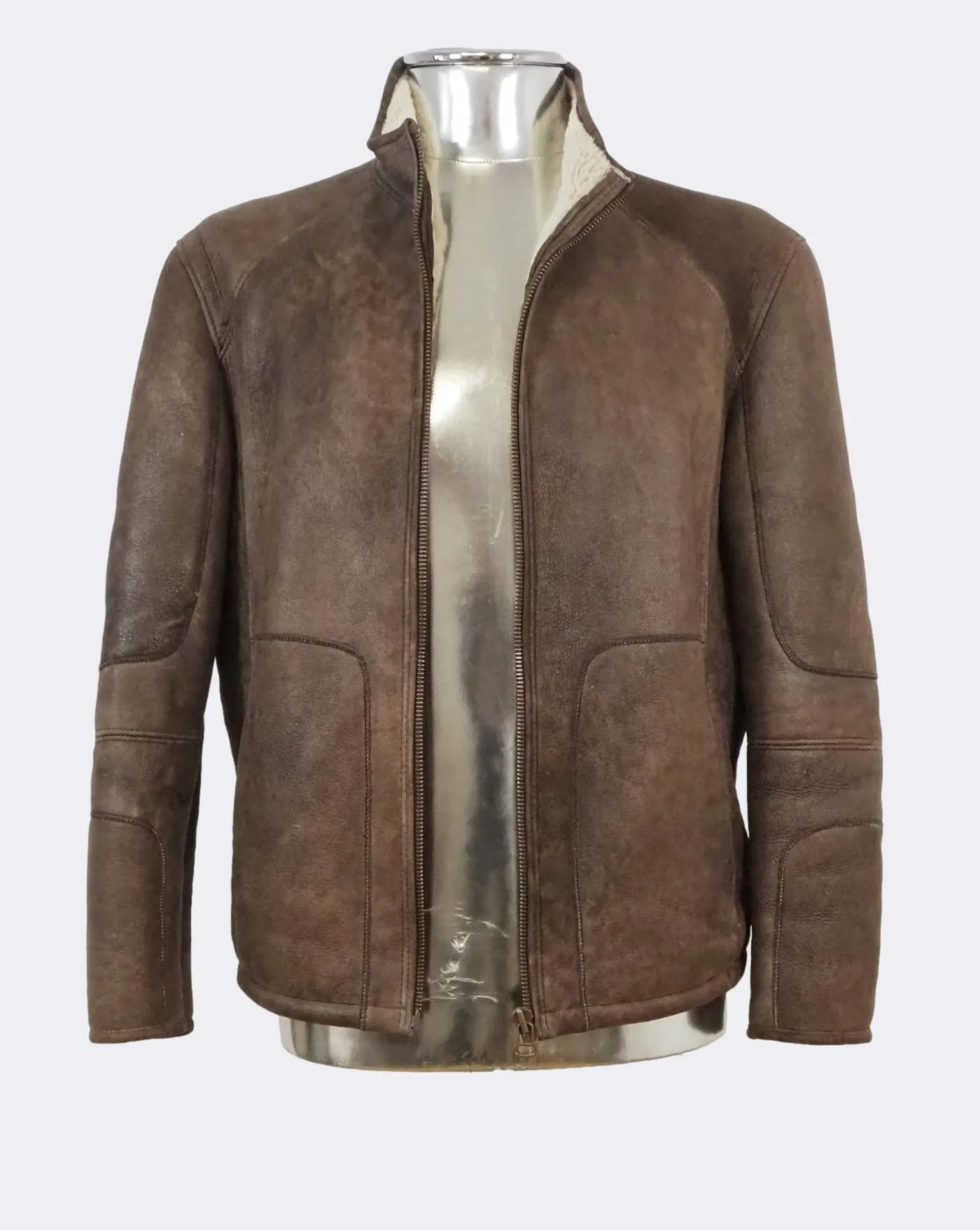 'Jambo-F' Shearling Leather Jacket