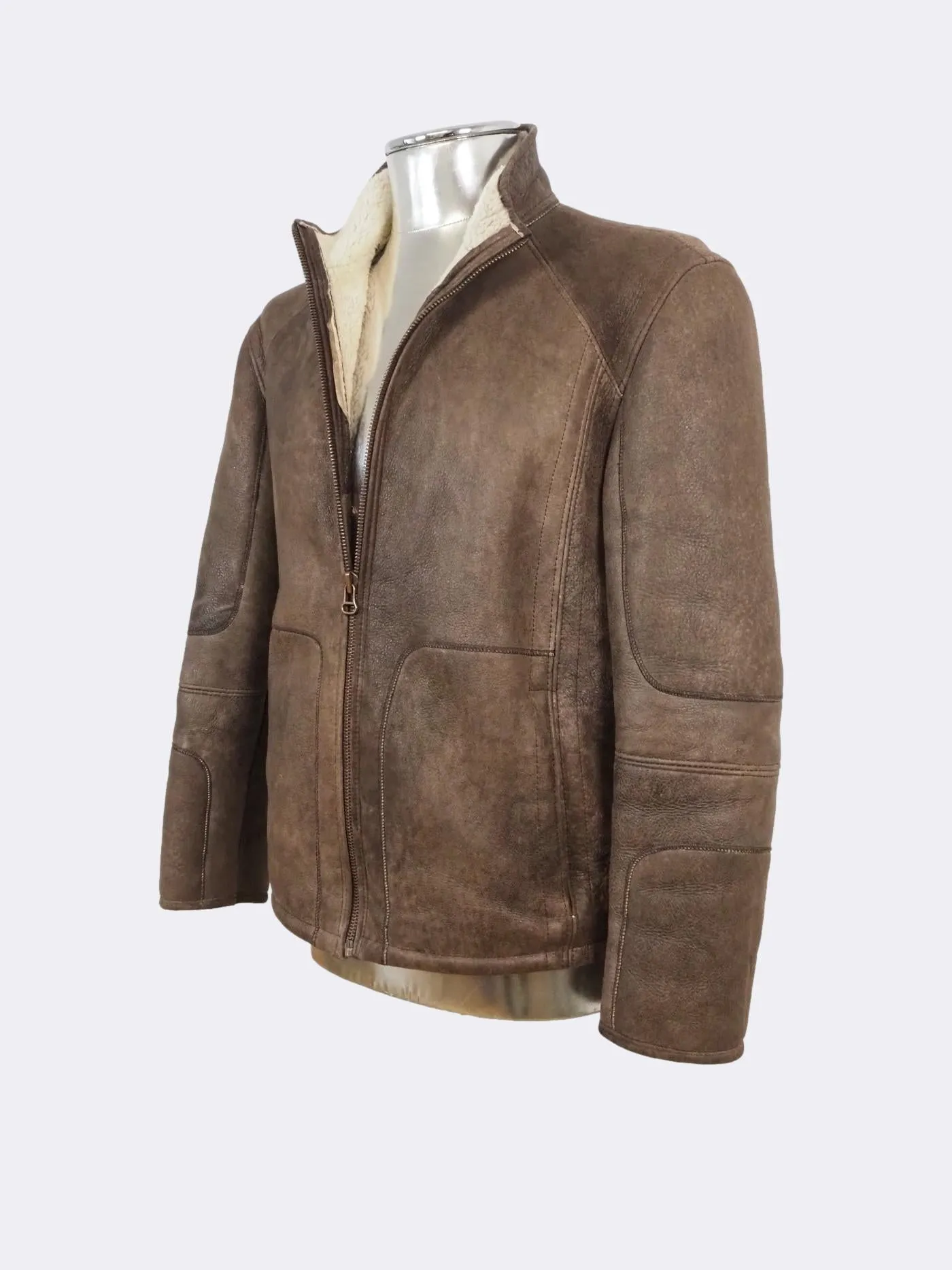 'Jambo-F' Shearling Leather Jacket