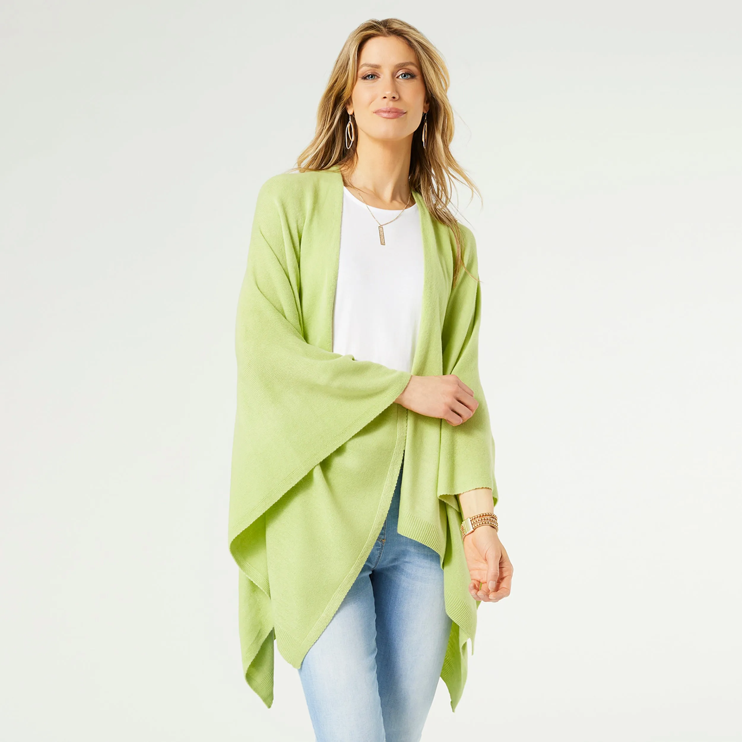 Kiara Lightweight Wrap - Creamy Lime