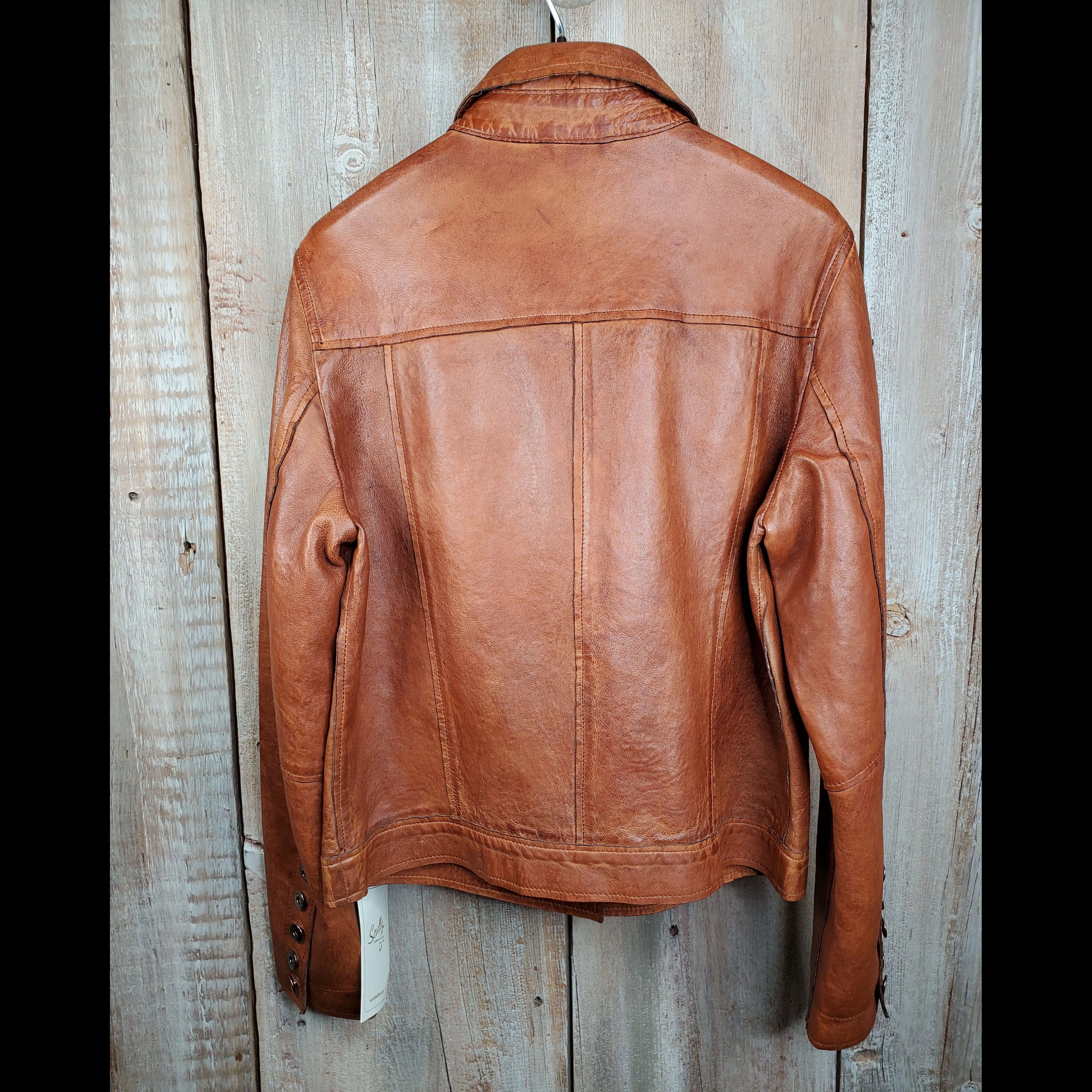 Lamb Jacket - Cognac - Scully - L1031C