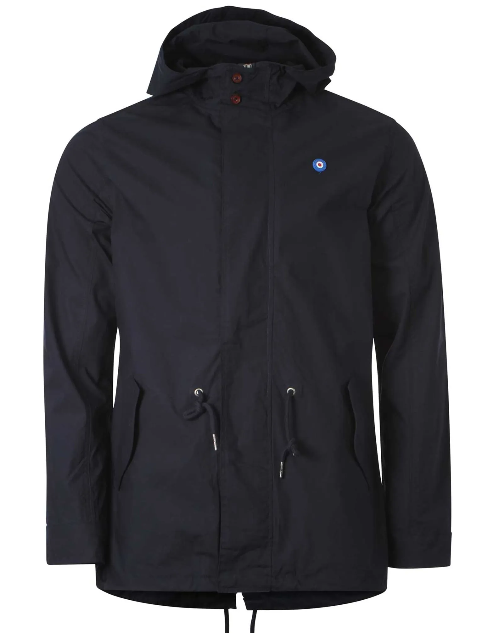 Le Shark Cedric navy Parka Jacket