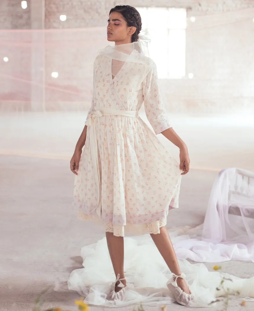 Lilac Wrap Dress