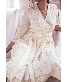 Lilac Wrap Dress