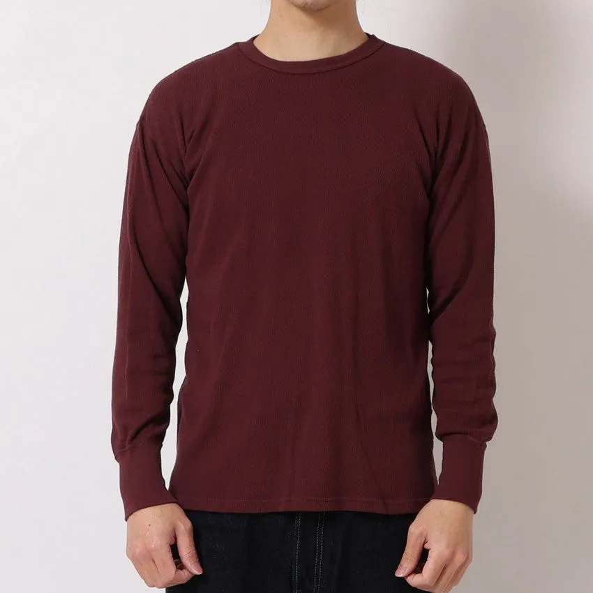 lot.54002 THERMAL CREW NECK TEE<KINARI>