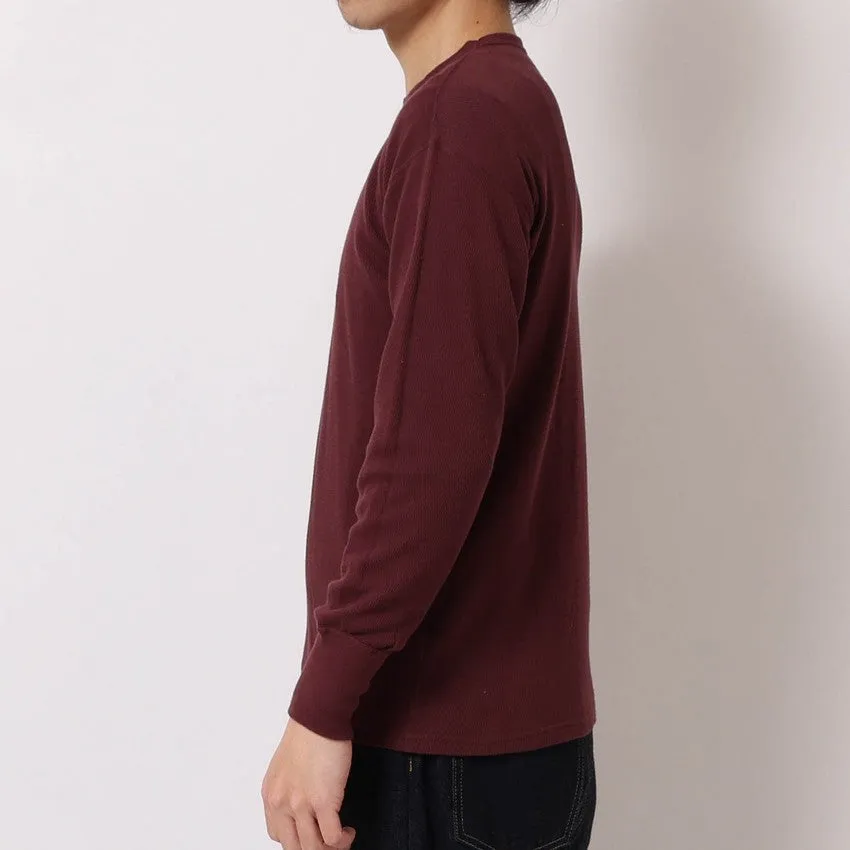lot.54002 THERMAL CREW NECK TEE<KINARI>